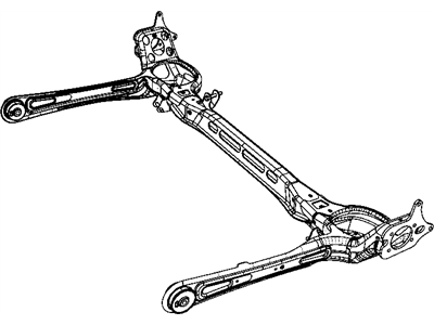 Mopar 5171467AD Axle-Rear