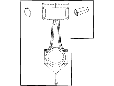 Mopar 68090672AA Piston