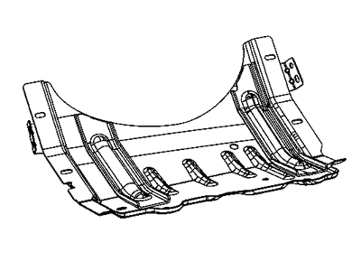 Mopar 68411356AA Plate-Steering Column Cover