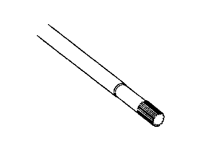 Mopar 5015203AA Axle Intermediate Shaft
