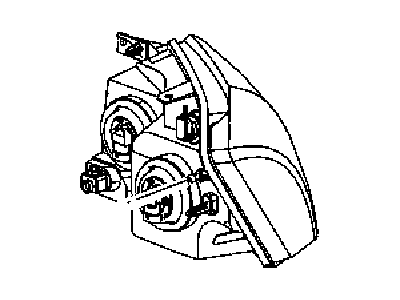 Mopar 5139886AA Socket-Park And Turn Signal