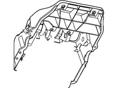 Mopar 55351190AE Bracket-Steering Column