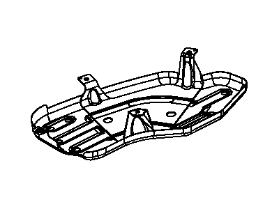 Mopar 68061320AD SKID Plat-Fuel Tank