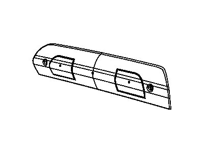 Mopar 55372082AA Lamp-Center High Mounted Stop