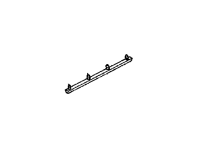 Mopar 4646968AB WEATHERSTRIP-Rear Door SILL Secondary