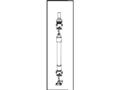 Mopar 52123149AC Rear Drive Shaft