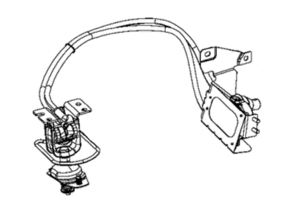 Mopar 68286776AB WINCH-Spare Tire Carrier