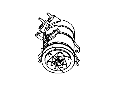 Mopar 55111400AA COMPRES0R-Air Conditioning
