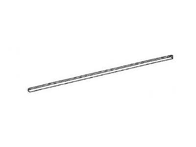 Mopar X062EX9 MOULDING, Door, Black, Right