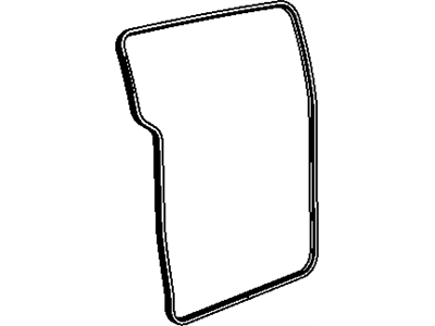 Mopar 1DA06ES3AB WEATHERSTRIP-Rear Door Opening