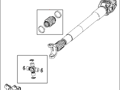 Mopar 5146803AA Front Drive Shaft