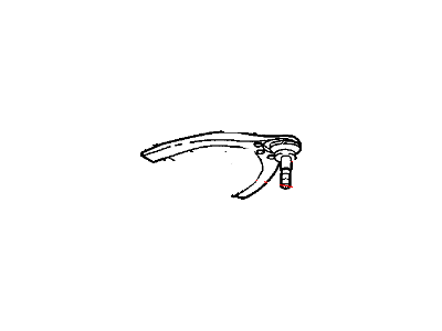 Mopar 52106678AA Front Upper Control Arm