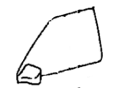 Mopar 4480797 WEATHERSTRIP Front Door Outer Belt