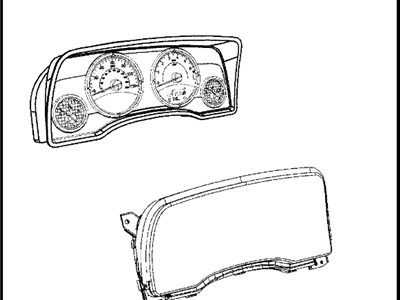 Mopar 68080402AF Cluster-Instrument Panel