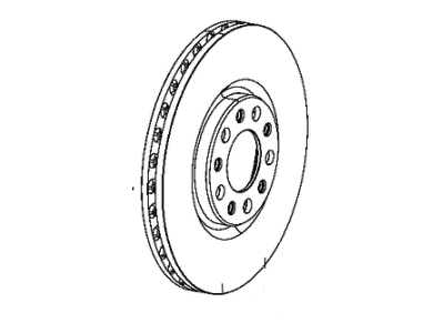 Mopar 2AMV7974AA Brake Rotor