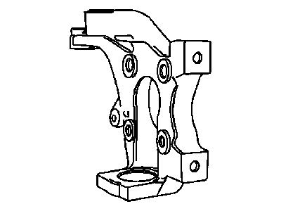 Mopar 5290031AC Front Steering Knuckle