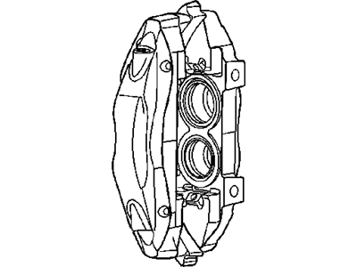 Mopar 5136152AA CALIPER-Disc Brake