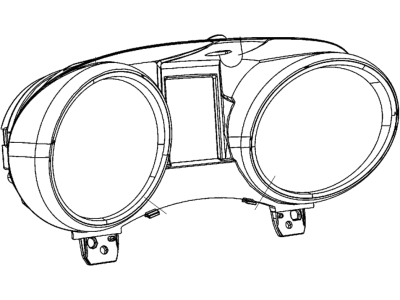 Mopar 68216990AA Lens-Instrument Cluster