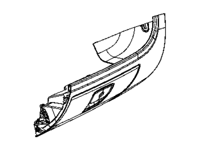 Mopar 5RA45JXWAC Glove Box-Instrument Panel