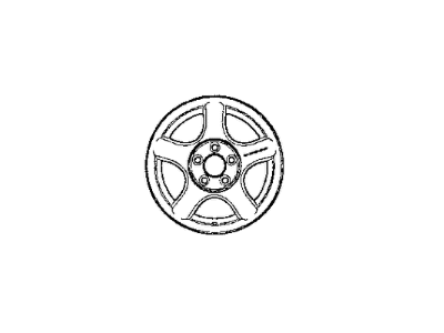 Mopar MR712105 Wheel Disc