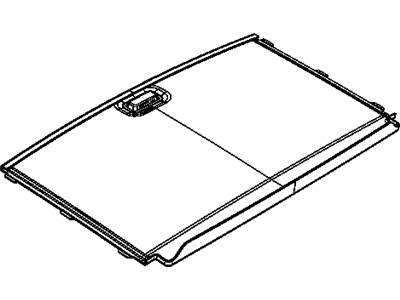 Mopar 1DP18HDAAA SUNSHADE-SUNROOF