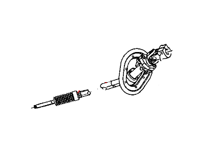 Mopar 55351302AD Intermediate Shaft