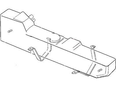 Mopar 52102025AB Fuel Tank