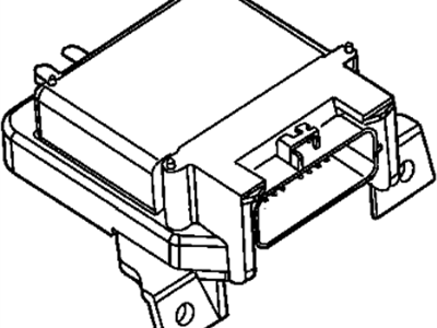 Mopar 4759012AG Air Bag Control Module