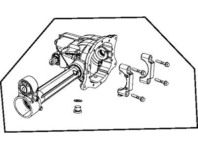 Mopar 68019321AA Housing-Front Axle