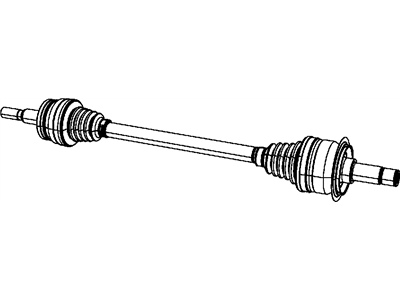 Mopar 4578778AB Axle Half Shaft