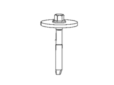 Mopar 6509458AA Screw-HEXAGON Head