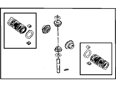 Mopar 4773010 Gear Kit-Center Differential