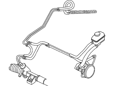 Mopar 4764394AF Line-Power Steering