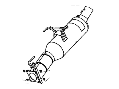 Mopar 68259654AE Catalytic Converter