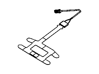 Mopar 56054215AB Sensor-Seat Belt Reminder