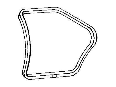 Mopar 4756663 WEATHERSTRIP-Rear Door OPNG Door Mounted