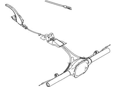 Mopar 68065503AA Cable-Parking Brake