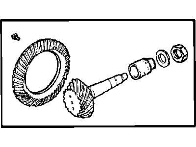 Mopar 5183522AA Gear Kit-Ring And PINION