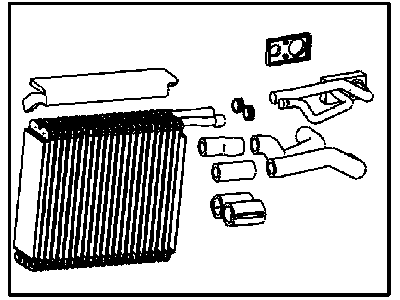 Mopar 5179484AA EVAPORATR-Air Conditioning