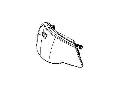 Mopar 5303748AG Composite Headlamp