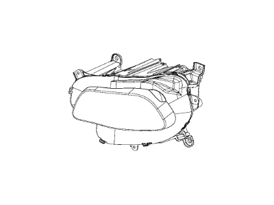 Mopar 68102846AD Headlamp