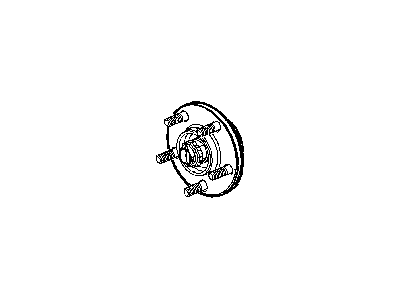 Mopar 4721353AA Brake Hub And Bearing