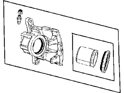 Mopar 68003774AA CALIPER-Disc Brake