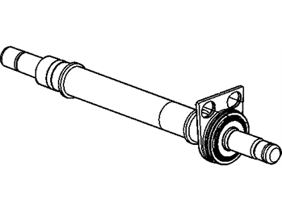 Mopar 5037341AA Axle Intermediate Shaft