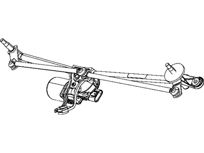 Mopar 68050422AC Motor-Windshield WIPER