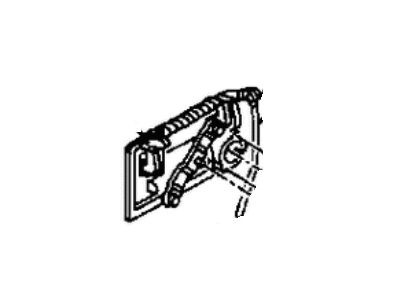 Mopar 4675687 Handle-F/DR Outside-Lt W/O ILLUM Entry