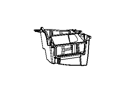 Mopar 55038179AC PLENUM-Fresh Air Inlet