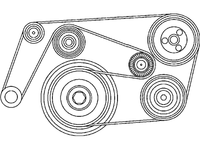 Mopar 5127258AA Accessory Drive