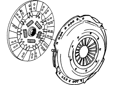 Mopar 4848708AF *CLTCHKIT-PRESSUREPLATEANDDISC