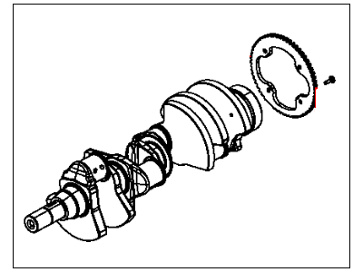 Mopar 5038339AD CRANKSHFT
